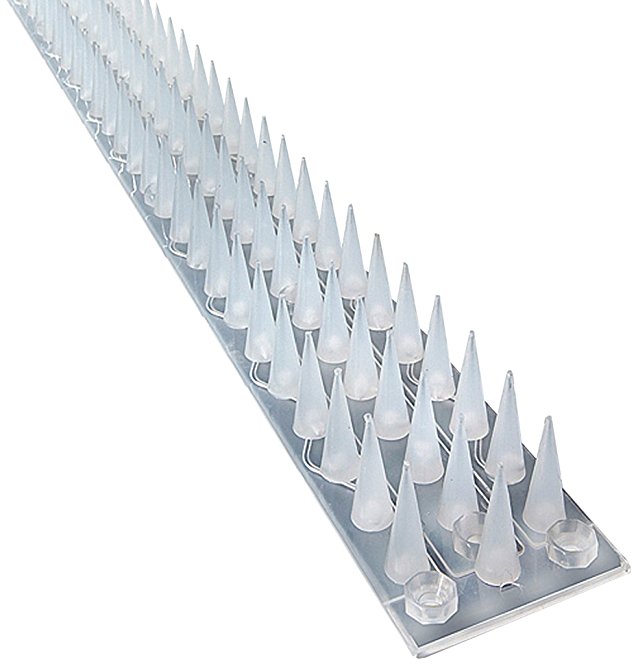 Good Selections Windowsill Wall And Fence Spikes 5 Metre Pack (clear)