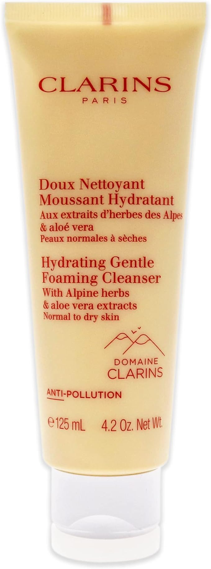 Clarins Hydrating Gentle Foaming Cleanser For Unisex 4.2 oz Cleanser