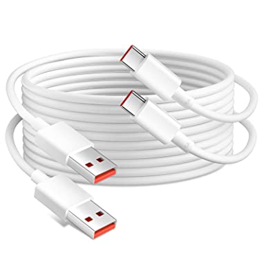 TITACUTE USB C Cable for Xiaomi, 2 Pack 1M/3.3ft Type C Charger Cable Fast Charging 6A Turbo Hyper Charging Cable for Xiaomi 12 Pro/12T/11T/11 Lite 5G /Redmi Note 11/9T/9/8/POCO F4 GT /M4 Pro/ X4 Pro