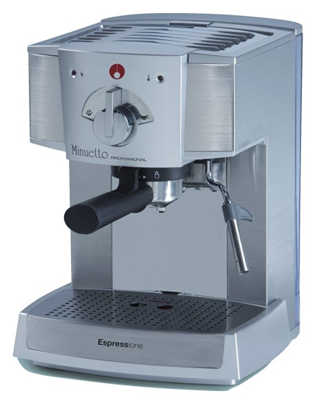 Espressione Café Minuetto Professional Thermoblock Espresso Machine, Silver