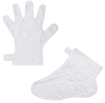 Bekith 200 Count Hand and Foot Liner - Pro Cozies Liners for Hand & Foot Paraffin Bath Wax Therapy Bags