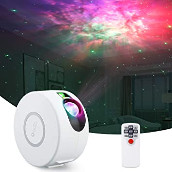 Star Projector, Galaxy Projector with Led Nebula Cloud, OxyLED 15 Lighting Effects Night Light with Remote Control for Bedroom, Game Room, Home Theater, Ceiling, Party, Gifts for Kids Adults