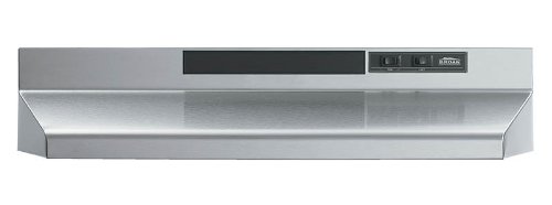 Broan F404204 Two-Speed Four-Way Convertible Range Hood, 42-Inch, Stainless Steel