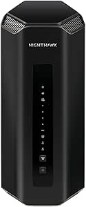 NETGEAR Nighthawk Tri-Band WiFi 7 Router (RS700S) - BE19000 Wireless Speed (Up to 19Gbps) - Coverage up to 3,500 sq. ft., 200 Devices - 10 Gig Internet Port – 1-Year Armor Subscription Included