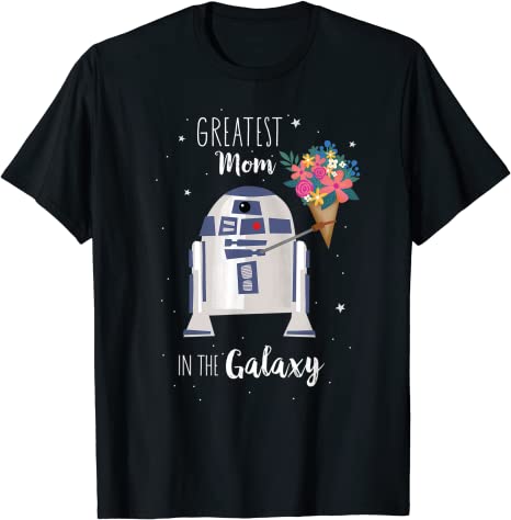 Star Wars R2-D2 Greatest Mom in the Galaxy Mother's Day T-Shirt