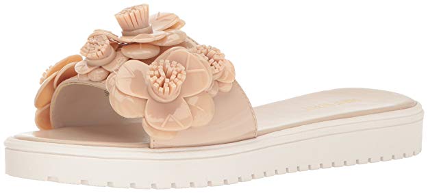 Nine West Women's Relly Synthetic Jelly Sandal