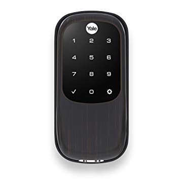 Yale Security YRD246ZW20BP Assure Lock Key Free Touchscreen Deadbolt with Z-Wave Plus, Oil Rubbed Bronze Permanent