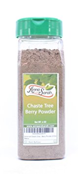 Anna and Sarah Chaste Tree Berry Powder 6 Oz