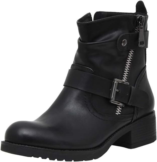 Dunes Women's Max Moto Boot, Wide Widths Available