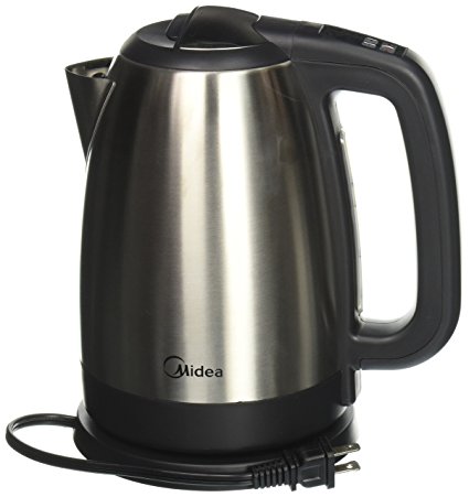 Midea Stainless Cordless Electric Kettle with Temperature Control