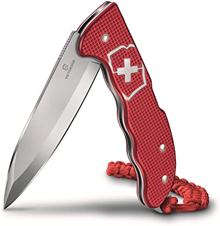 Victorinox Hunter Pro Lockback Folding Knife, Red