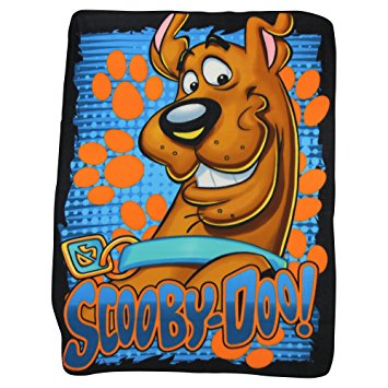 Kids Fleece Throw Blankets 45" x 60" Several Options (Scooby Doo)