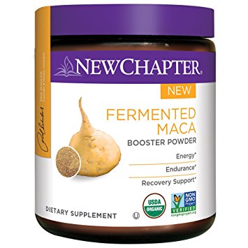 New Chapter Organic Maca Powder - Fermented Maca Booster Powder for Energy   Endurance   Recovery Support – 45 servings