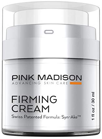 Pink Madison Neck & Face Tightening Cream Contains Synake Tightening Anti Wrinkle Swiss Peptide Technology 30 Ml