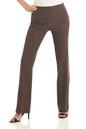 Rekucci Women's Ease in to Comfort Boot Cut Pant