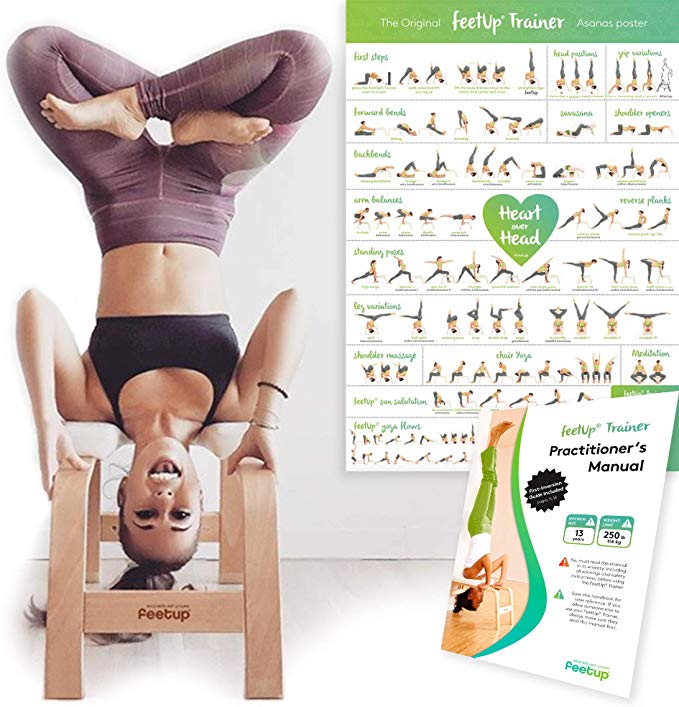 FeetUp Trainer (The Original) - Invert Safely & Easily. Get Fit. Relax. Turn Your Yoga Upside Down!