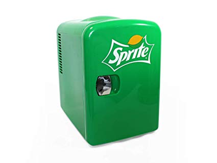 Sprite SP04 Personal Cooler. 12 Volt & 110V DC for Your Home, 6 Can Green