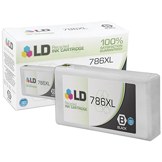 LD© Remanufactured Epson T786XL120 / T786120 / T786 / 786XL High Yield Black Ink Cartridge for WorkForce Pro 4630, 4640, 5110, 5190, 5620, 5690