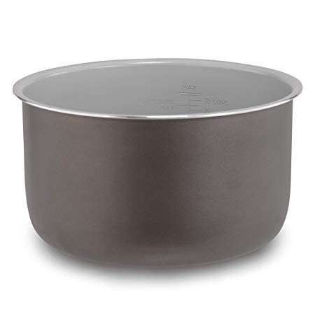 Ninja 102FY300 6.5-Qt Inner Foodi Accessory Ceramic-Coated Pot, Grey