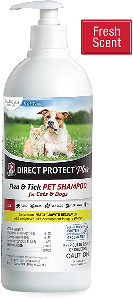 Direct Protect Plus 6 Month Supply Flea & Tick Control for Dogs, Small 5-22 lbs
