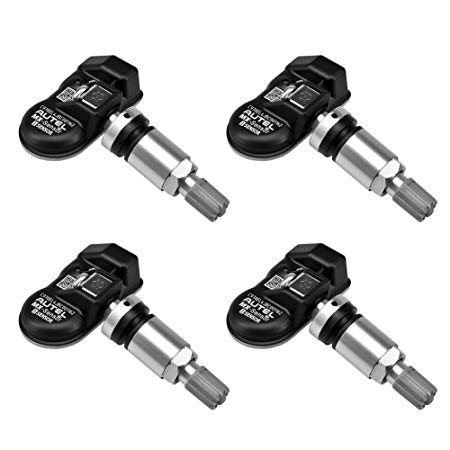 Autel MX-Sensor Tire Pressure Monitor Sensor 2 in 1 TPMS Sensors 315MHz 433MHz,Replaced OEM Tire Sensors Screw-in Rubber Valves (Pack of 4 SENSORS)