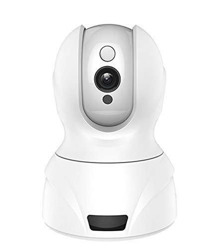 1080P WiFi IP Security Camera,Wireless Baby Monitor,Pet Camera w/ 2 Way Audio Talkback Pan Tilt Night Vision Motion Detection,HD P2P Webcam for Indoor Home Office w/ Smart Phone PC APP(White)