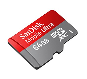 SanDisk Mobile Ultra microSDXC Class 6 - 64GB Flash Memory Card (619659070076)