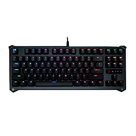 Bloody B930 Light Strike (LK Libra) Optical Gaming Keyboard - TKL TenKeyLess - RGB LED Backlit - LK Brown Switch (Linear & Smooth)