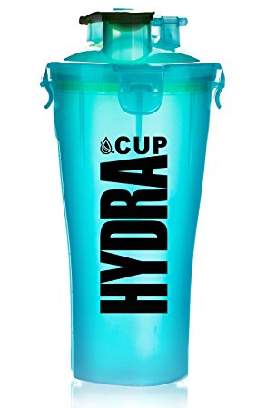 Hydra Cup - 30oz Dual Shaker, Miami Blue
