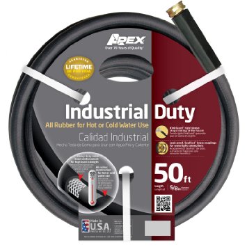 Apex 8650-50 Commercial 5/8-Inch-by-50-Foot Hot and Cold Hose