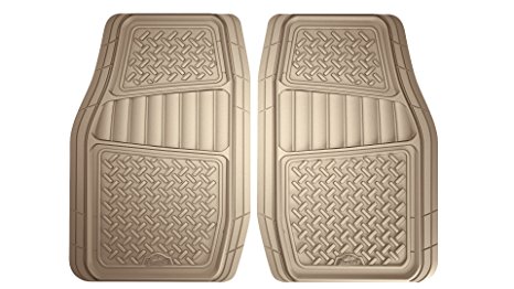 Armor All 78832 2-Piece Tan All Season Truck/SUV Rubber Floor Mat