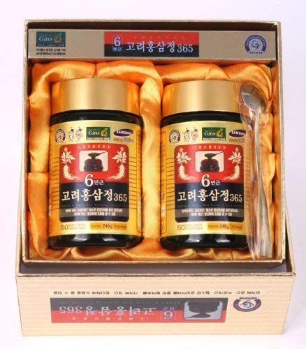 HongSamJeong 240g(8.5oz) X 2ea, Korean 6years Root Red Ginseng Gold Extract, Saponin, Panax by Hong Sam Jeong