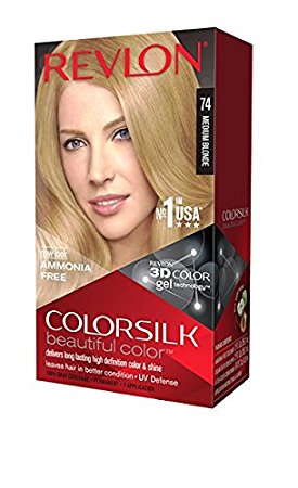 Revlon ColorSilk Haircolor, Medium Blonde