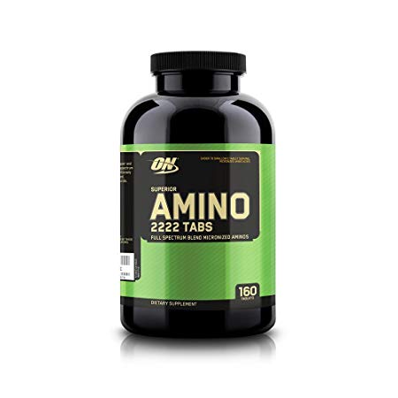 OPTIMUM NUTRITION Superior Amino 2222 Tablets, 160 Count