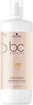 Schwarzkopf Bc Bonacure Q10  Time Restore Micellar Shampoo (for Mature and Fragile Hair), 33.799999999999997 ounces