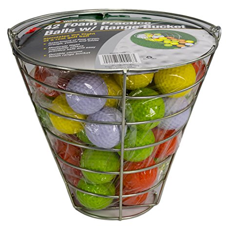 Jef World of Golf Gifts and Gallery, Inc. Golf Practice Balls (42 Multi-Colored Balls)