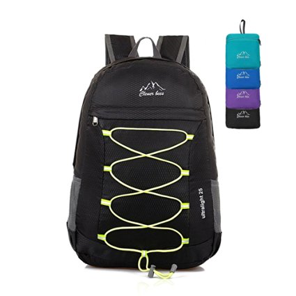 Backpack Foldable Backpack Ultra Lightweight Outdoor Waterproof Foldable & Packable Hiking Backpack 25L For Travel Champing Hiking School And Sports