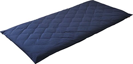 Emoor 100% Cotton Cover Twin for Traditional Japanese Floor Futon, Anti-Bacterial & Mite-Resistant & Odor-Resistant, Navy Made in JAPAN