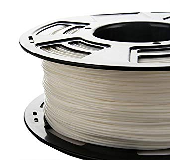 3DDPLUS 1.75mm PLA 3D Printer Filament White- 1kg Spool (2.2 lbs) - Dimensional Accuracy  /- 0.05mm