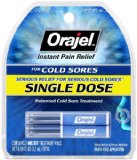 Orajel Single Dose Cold Sore Treatment 004 Fluid Oz 2 count
