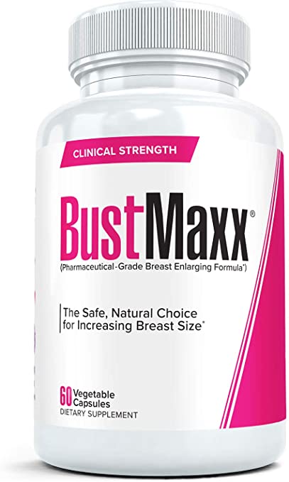 BustMaxx: The Most Trusted Breast Enhancement Pills | Natural Breast Enlargement and Female Augmentation Supplement for Breast Growth, 60 Capsules