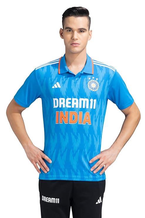 Adidas Official India Cricket ODI Fan Jersey