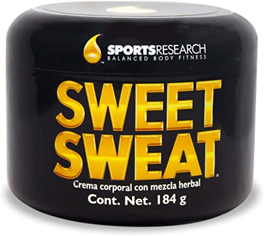 Sports Research Sweet Sweat Workout Enhancer, Thermogenic Muscle Engagement Supplement - 6.5 ounces