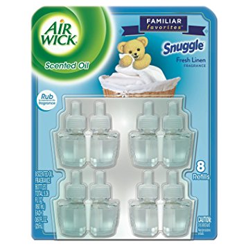 Air Wick Snuggle Fresh Linen Scent (8 Refills)