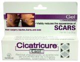 CICATRICURE FACE and BODY SCAR REPAIR GEL CREAM FOR ACNE BURN CUT STRETCH MARK SKIN ACCIDENT INJURY SURGERY SCARS