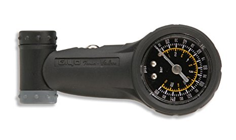 EyezOff EZ05-G Tire Pressure Gauge, Dual-Valve (Presta/Schrader) up to 160 PSI