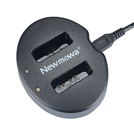 Newmowa Dual USB Charger for Canon NB-13L and PowerShot G5X PowerShot G7X PowerShot G9X PowerShot G9X Mark II