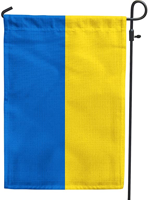 Ukraine Garden Flag , Ukrainian Flags Double Sided for Outside Decorations