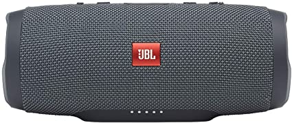 JBL Charge Essential Wireless Bluetooth Speaker - Portable Waterproof Speaker with Built-in Power Bank, Usb Charging, Bluetooth Connect for Phone Or Tablet Up To 2 Devices, in Gray