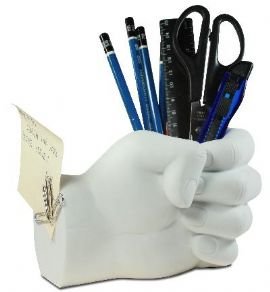 Tech Tools Hand Pen Holder with Magnetic Back - Desktop Madness Series (HS-8040)